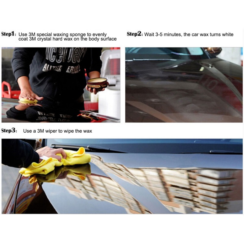 Cera para cristal chapada en coche, revestimiento pulido, cera sólida, pintura para coche, revestimiento de superficie, protección de coche, cera