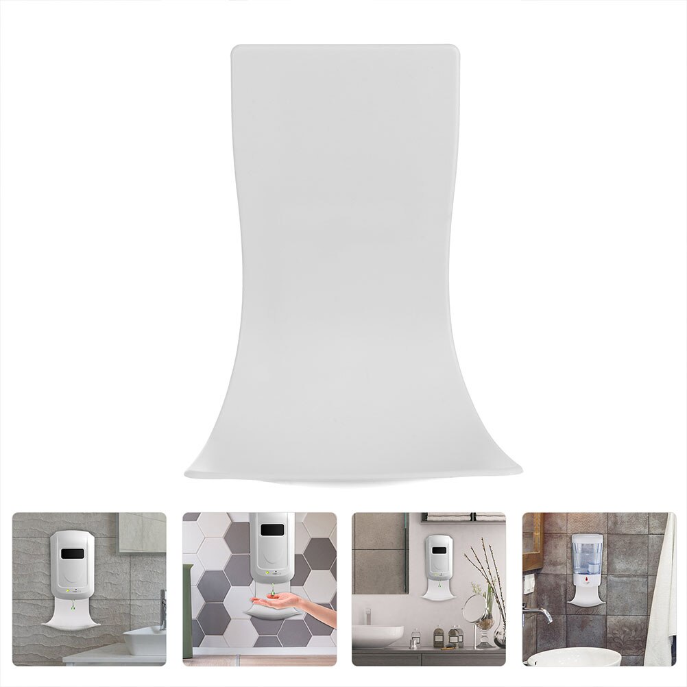 2pcs Soap Dispenser Catch Trays Detergent Drip Catchers Foaming Collection Holders Dispenser Anti-spilling Trays for Hotel