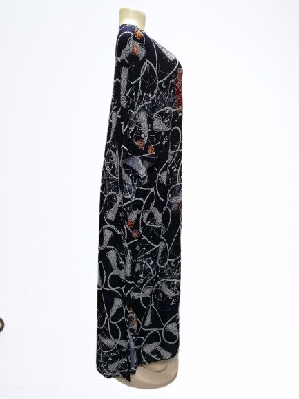 Dashiki Afrikaanse Lange Jurken Losse Jurk Batwing Maxi Lange Femme Vestidos Zomer Herfst Partij Elegante Jurk