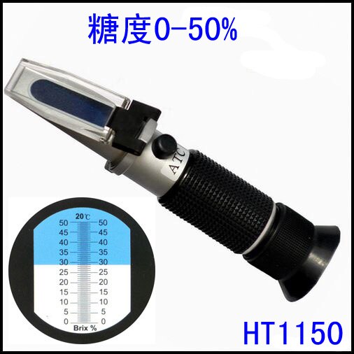 Brix 0~50% Hand-held brix Refractometer tester meter measuring instrument tools