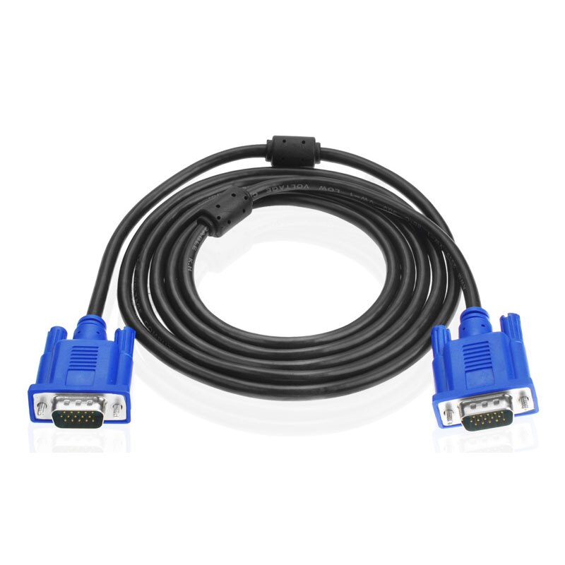 Vga Kabel Met HDB15 Male Naar HDB15 Mannelijke Connector Voor Pc Tv Adapter Converter