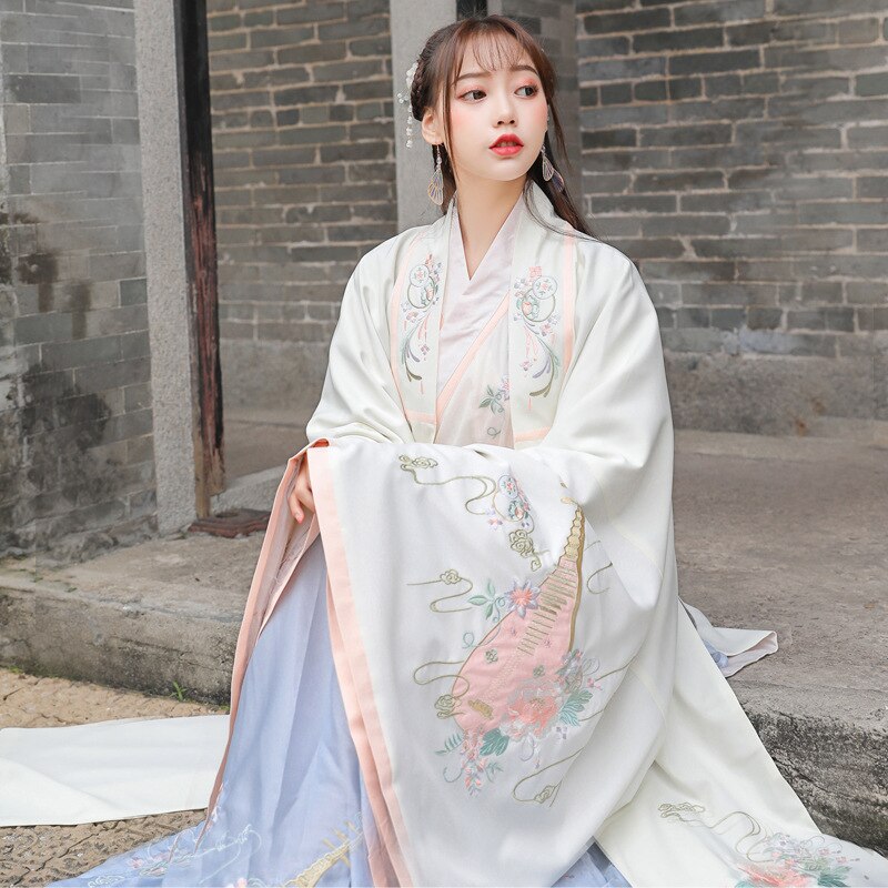 Embroidery Hanfu Women Traditional Dance Costume S... – Grandado