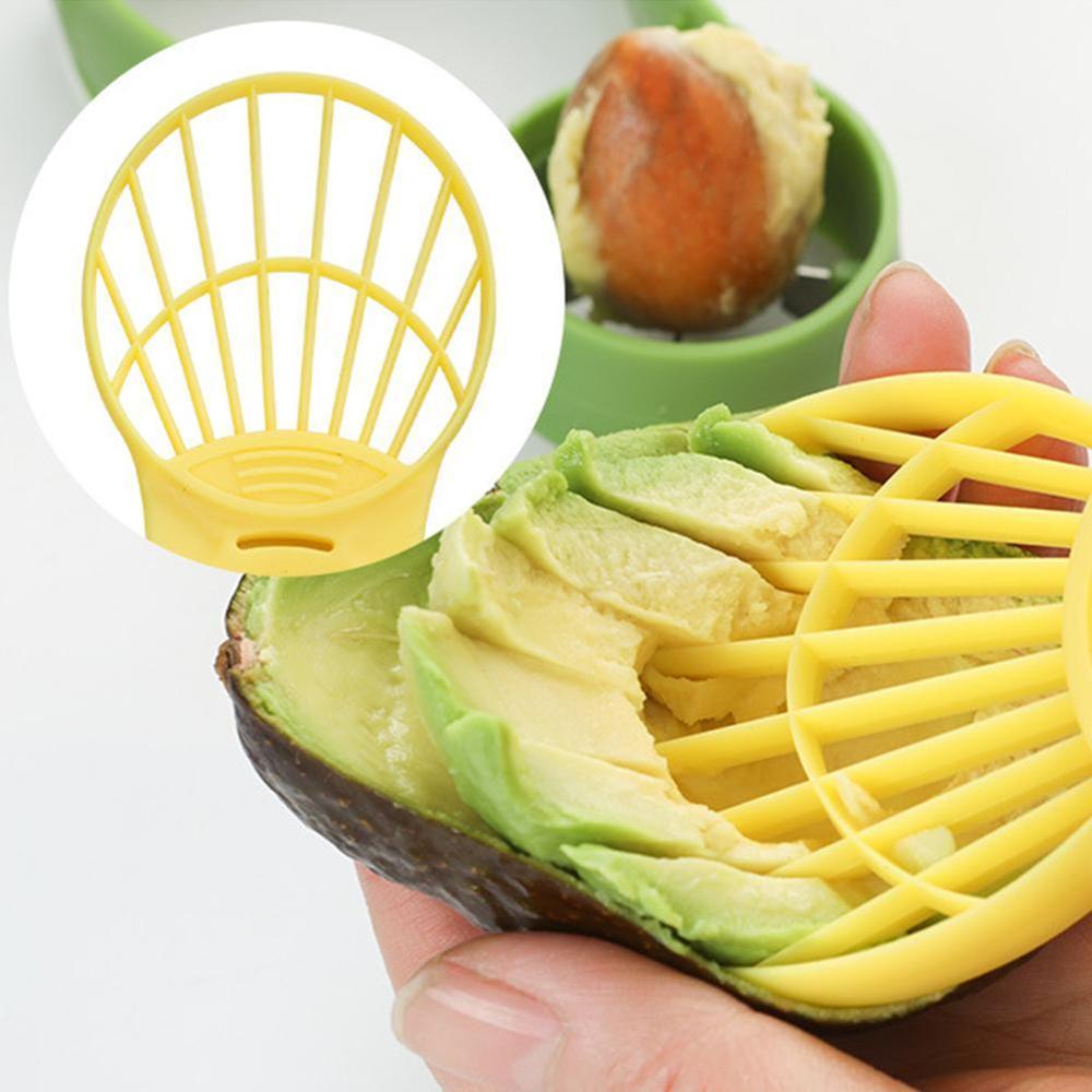 Rebanadora de aguacate 5 en 1, Set cortador y pelador de fruta, juego de herramientas multifuncionales para el hogar y la cocina, herramienta conveniente