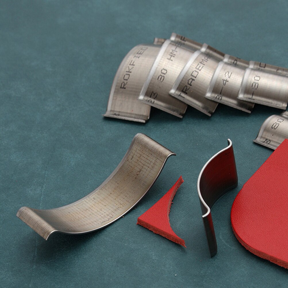 10pcs Corner Edges Trimmers Leather Edges Trimmer Wallet Belt Corner Cutter