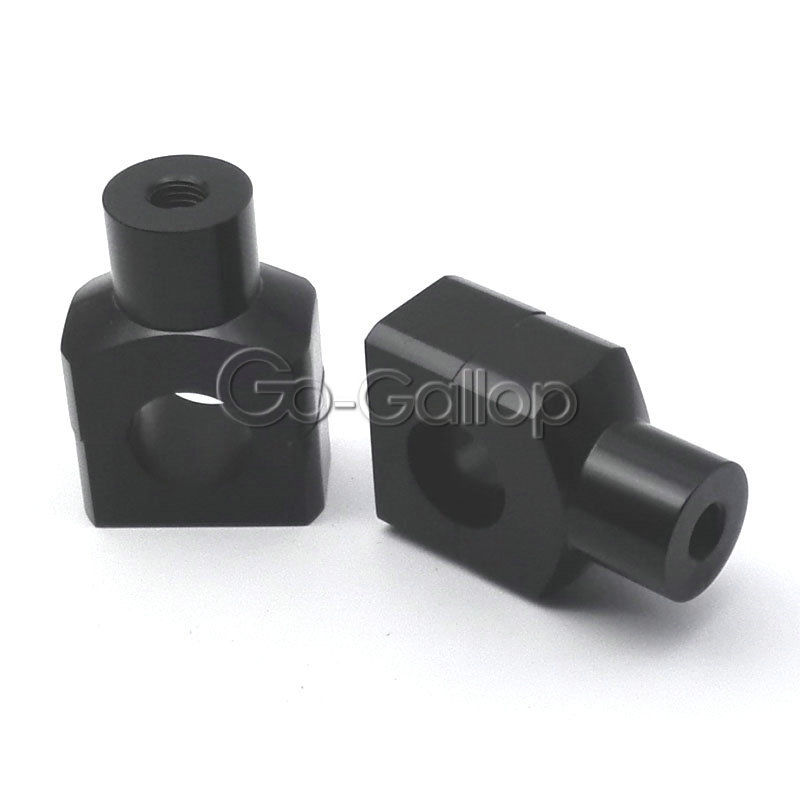 Shorty 1 "Black Stuur Risers Clamp Voor Suzuki Boulevard Intruder Vs Vl 700 750 800 1400 1500/Kawasaki vn 900 1500 1600 1700