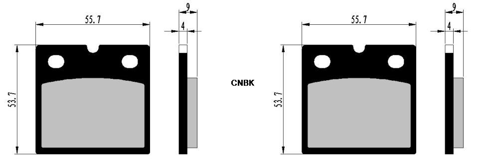 Disc Brake Pads Set fit BMW Street K1100 K1100RS K 1100 RS BMW100 D100 2 1993 1994 1995 1996 Front Rear