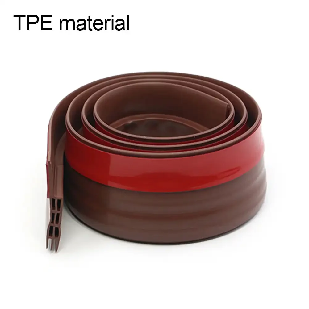100cm Silicone Door Draught Excluder Door Bottom Sealing Strip Tape Weatherstrip Waterproof Wind Proof Sound Insulation Tape
