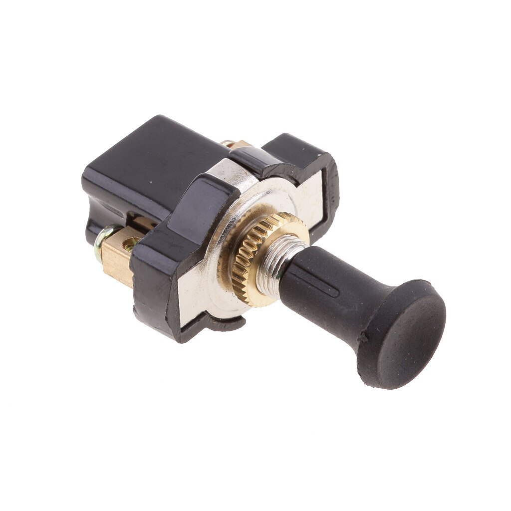 Automotive RV Boat Marine Push Pull Button Starter Switch On Off