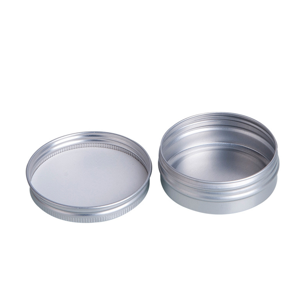 100 stuks aluminium blikken potjes metalen verpakking 5g 15g 40g 60g 80g 150g cosmetische gezichts- en oogcrème verpakking lege blikjes lippenbalsem kaarsenpotje