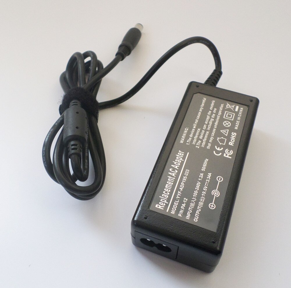 Laptop AC Adapter Oplader Plug VOOR DELL INSPIRON 15 (3520) 15 (1564) 15 (1545) 9300 9400 6000 6000D 6400 19.5 V 3.34A 65 W