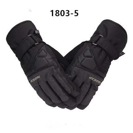 Hohe Erfahrung Ski Handschuhe Männer Wasserdichte Handschuhe Winter herren Handschuhe Thermische Handschuhe Snowboard Handschuhe Winter Handschuhe Skifahren Warme: 1803-5 / M