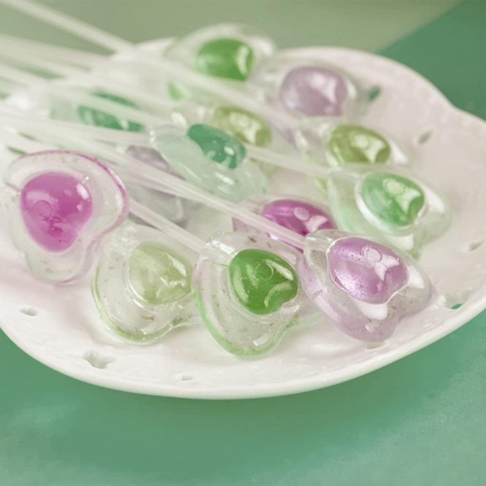 100Pcs Lollipop Sticks Attractive Food Grade Lollipop Sticks Easy to Use Chocolate Stick