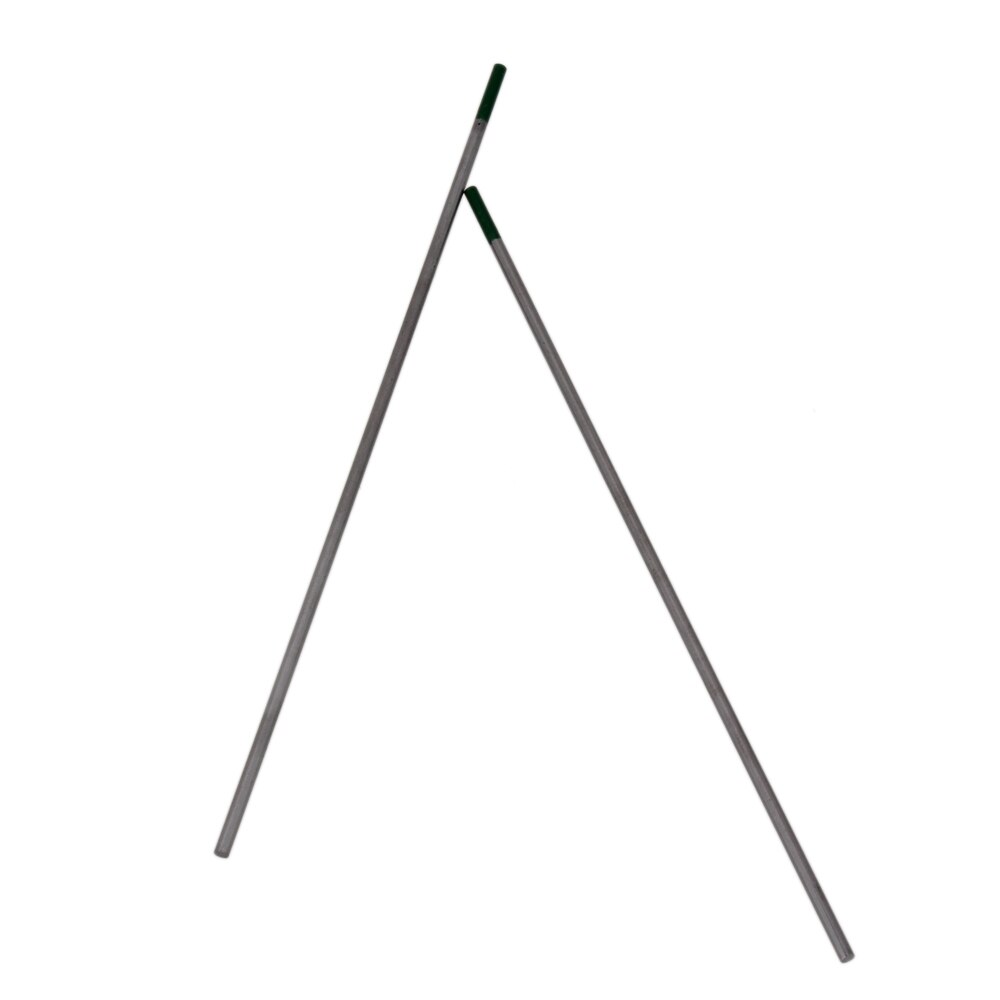Durable Green Tig Welding Puro Tungsten Electrodes WP Model 6.89x 0.08 Inch