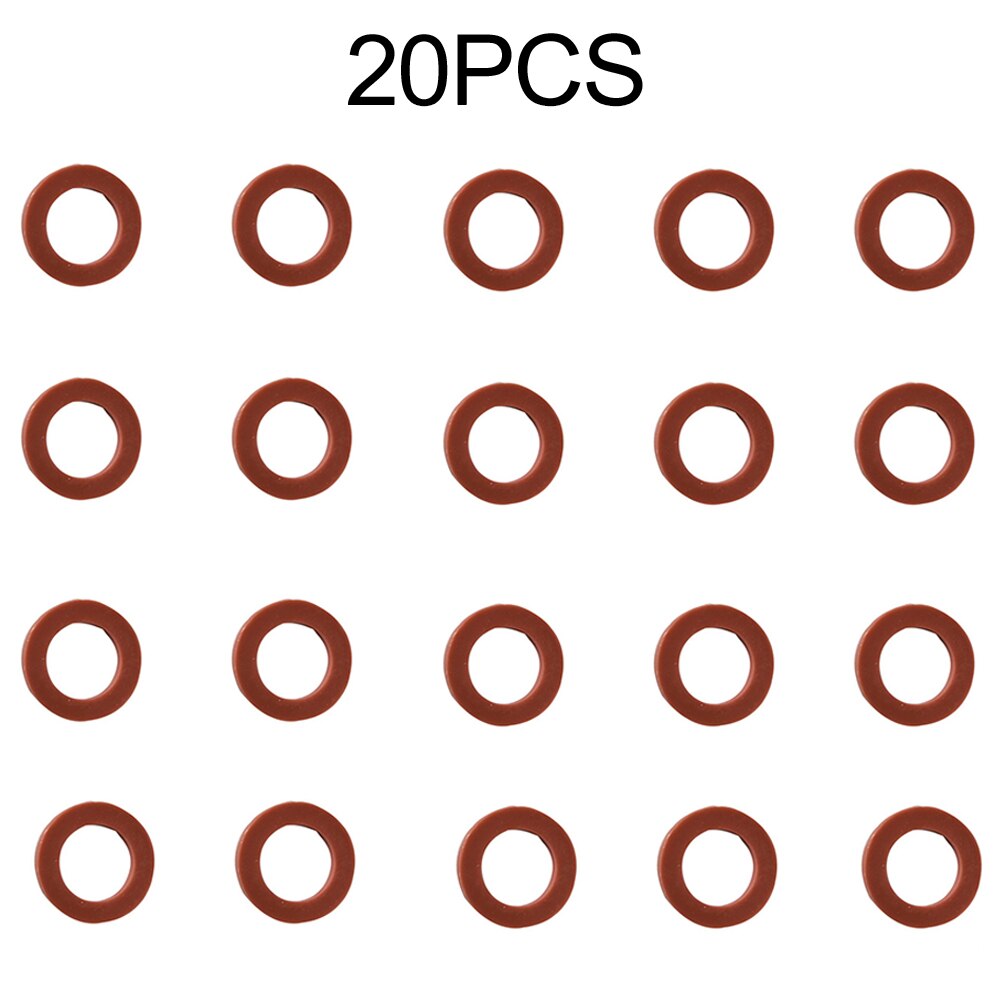 Flexible Soft Silicone Practical Red Fittings Heavy Duty Seal Water Stop Garden Hose Washer Kit Safety Replacement Parts