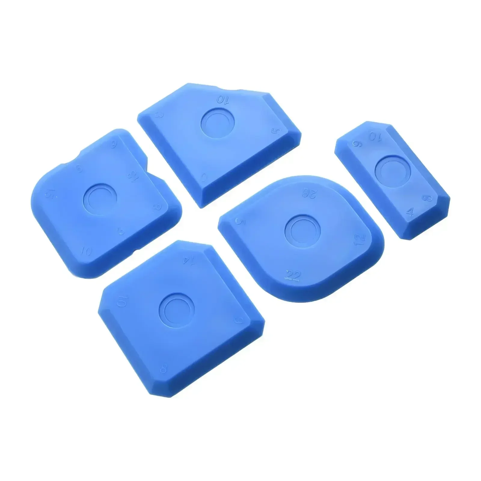 5 Stuks Siliconenkit Tool Applicator Smoothing Troffel Grout Remover Joint Filler Smoothing Spatel Voor Kit Reiniging