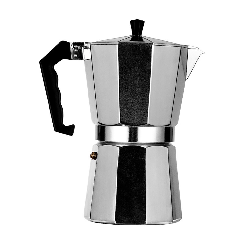 Aluminium Koffiezetapparaat Koffie Pot Moka Pot Geiser Koffie Makers Ketel Koffie Brouwer Latte Percolator Kachel Koffie Gereedschap