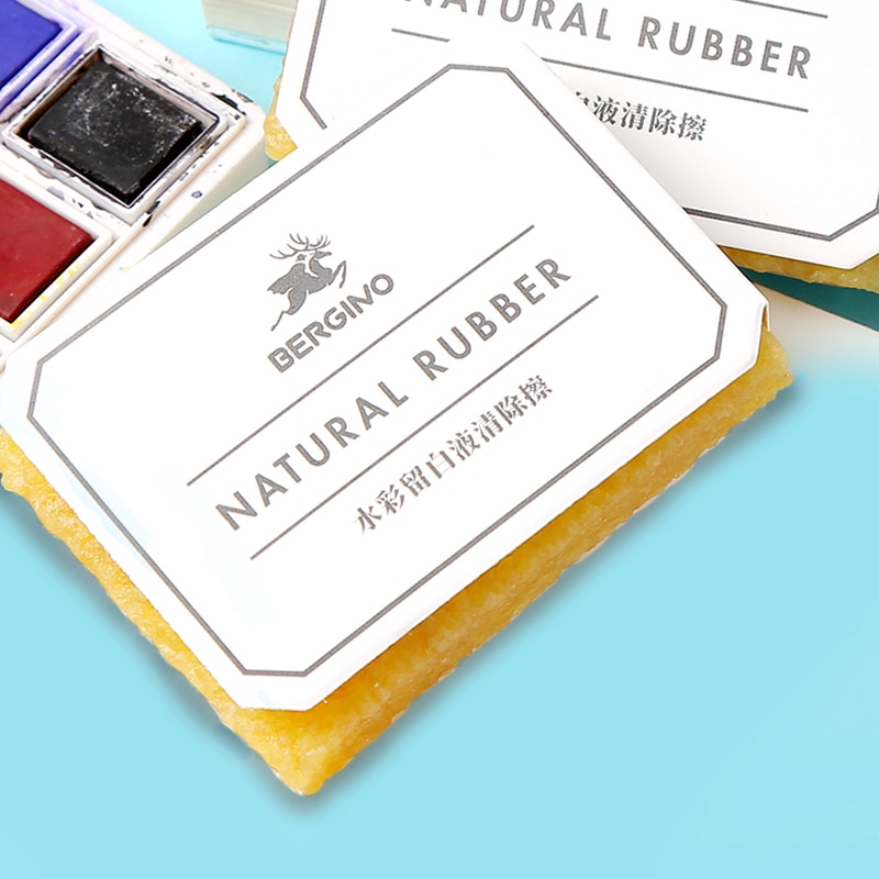 Watercolor eraser beginner left white plastic pigskin adult watercolor white liquid cleaning eraser art supplies