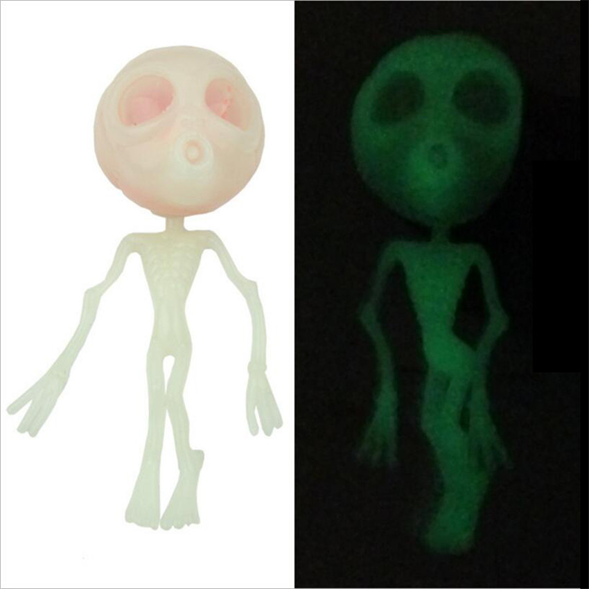 antistress Relieve gadget toys funny gadgets interesting novelty practical jokes prank joke Squeeze Luminous Alien