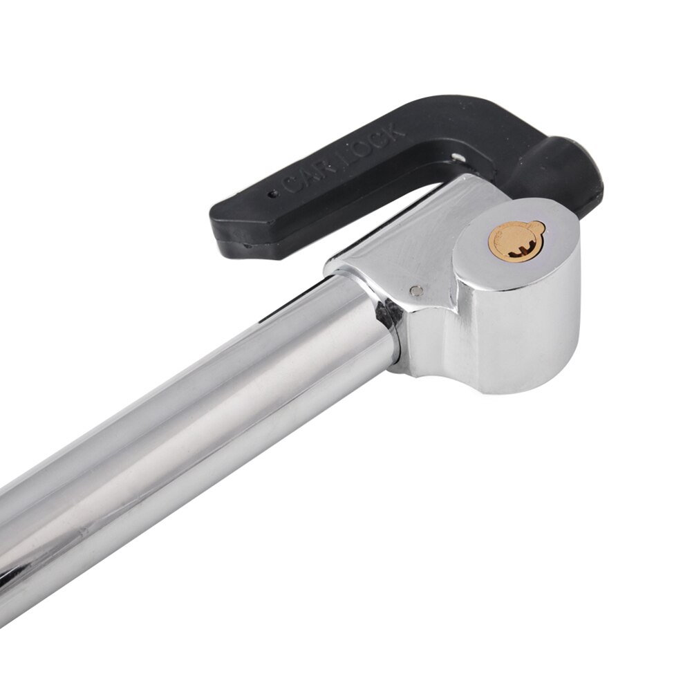 Car Steering Wheel Lock Stainless Steel Heavy Duty Retractable Anti Theft Car Steering Wheel Clutch Brake Lock