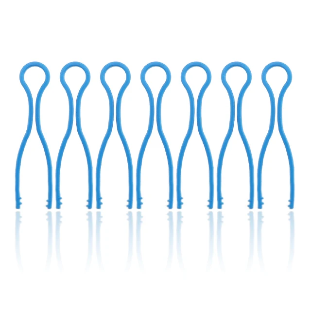 Clips de bobine de couture, 10/20/30 pièces, Clip à fil Long, support de rangement de bobine, organisateur de Clips de couture en plastique, accessoires de couture, outils: S / plum