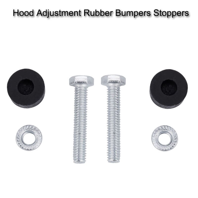 Hood Adjustment Rubber Bumpers Stoppers for Camaro Firebird Chevelle Nova Impala