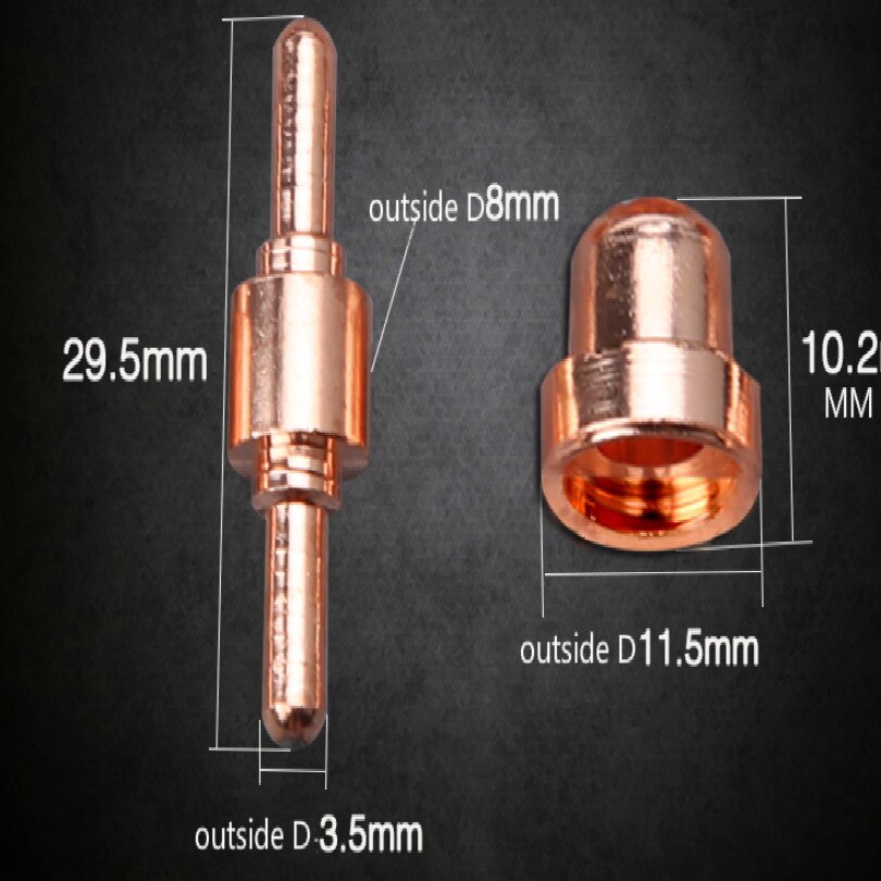 plasma cutter plasma cutting machine accessories LGK-40 nozzle electrode Ceramic cover