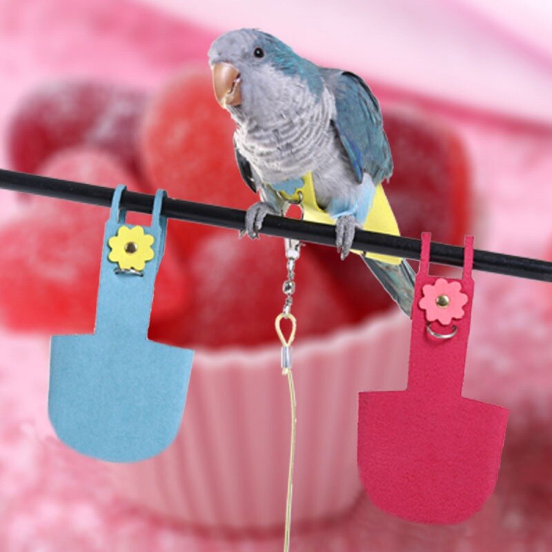 Pañales lavables de pájaro y Paloma loro, para periquito, cacatúa, Mini Guacamayo, periquito, canario, suministros para aves
