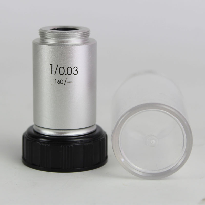 1X 2X Low Magnification Infinity Objective 195 Achromatic Objective Lens with RMS Thread 20.2 mm for Biological Microscope: 1X-160