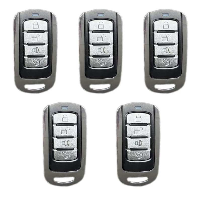 Wireless Garage Remote Electronic Gate Control 433mhz Key Fob Command Hand Transmitter for Shutter Door Siren Garage: Dark Grey