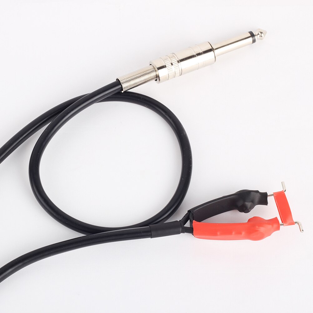 2.4m Clip Cords Silicone Heavy Duty Wire for Machine (Black)