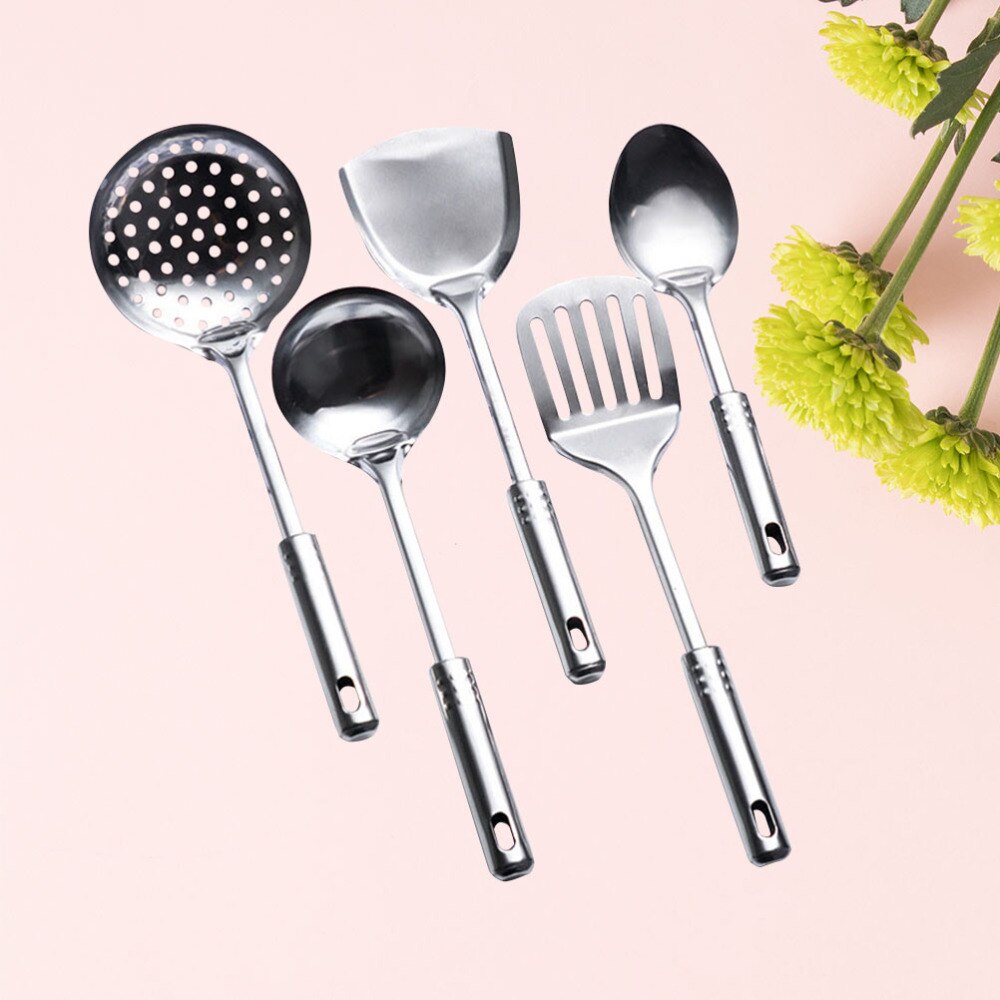5 Pcs Multifunctional Kitchen Utensil Set Stainles... – Vicedeal