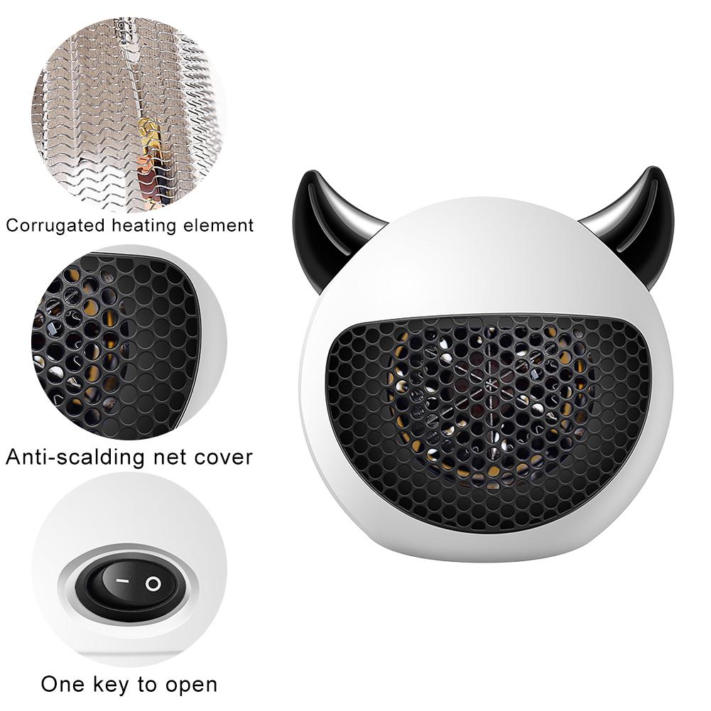 Przenośne elektryczne ogrzewacz pomieszczeń wentylator pokój grzejnik ambona mini ogrzewanie nagrzewnica powietrza dla domu przestrzeń ocieplacz na zimę wentylator