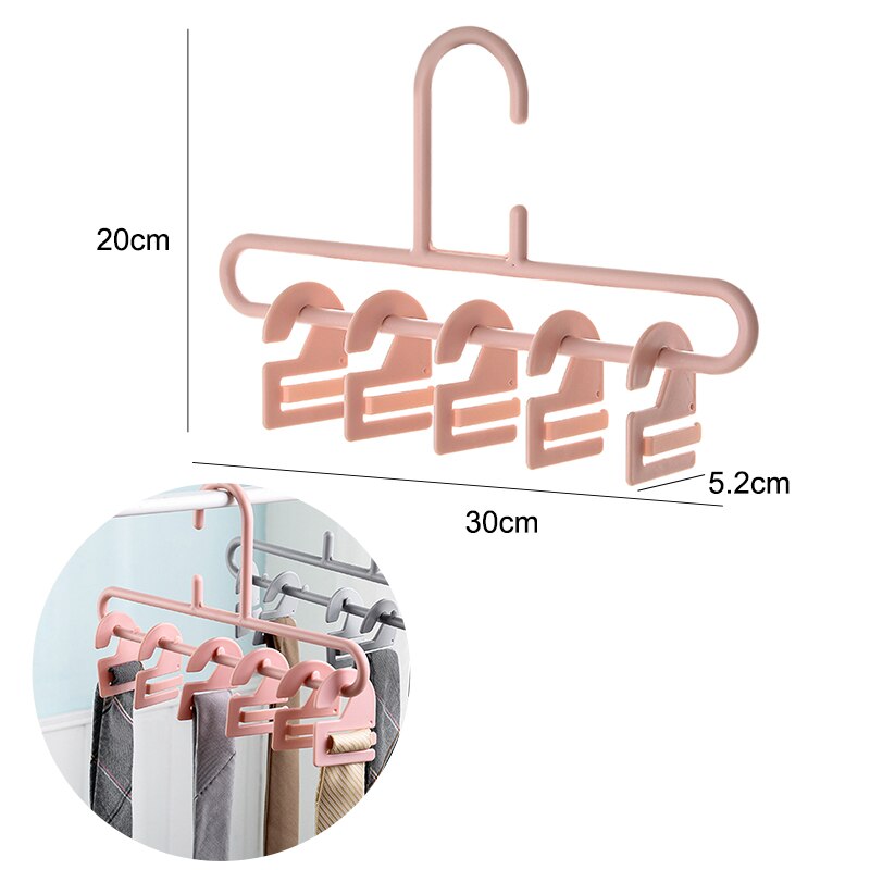 Indoor 8 Holes Clothes Window Hanger Frame Drying Rack Balcony Laundry Hanging for Home Practical Organizers Laundry Dryer: C Pink