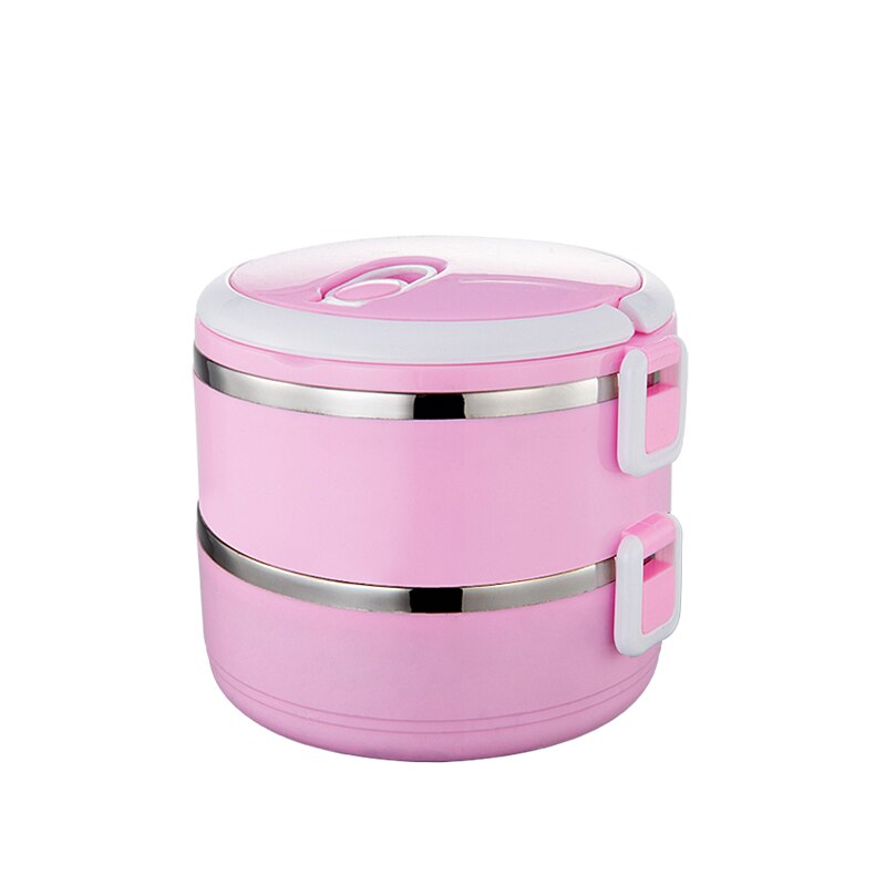 Food Container Portable Lunch Box Stainless Steel Bento Box Lunch Leakproof With Compartments For Kids School Kitchen Tableware: G161904A