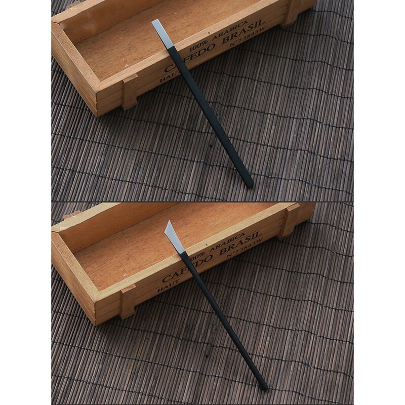 7Pcs/Set DIY Craft Cut Edge Skiving Carving Cutter Blade Leathercraft Cutting Tool for Patchwork Knives Pape