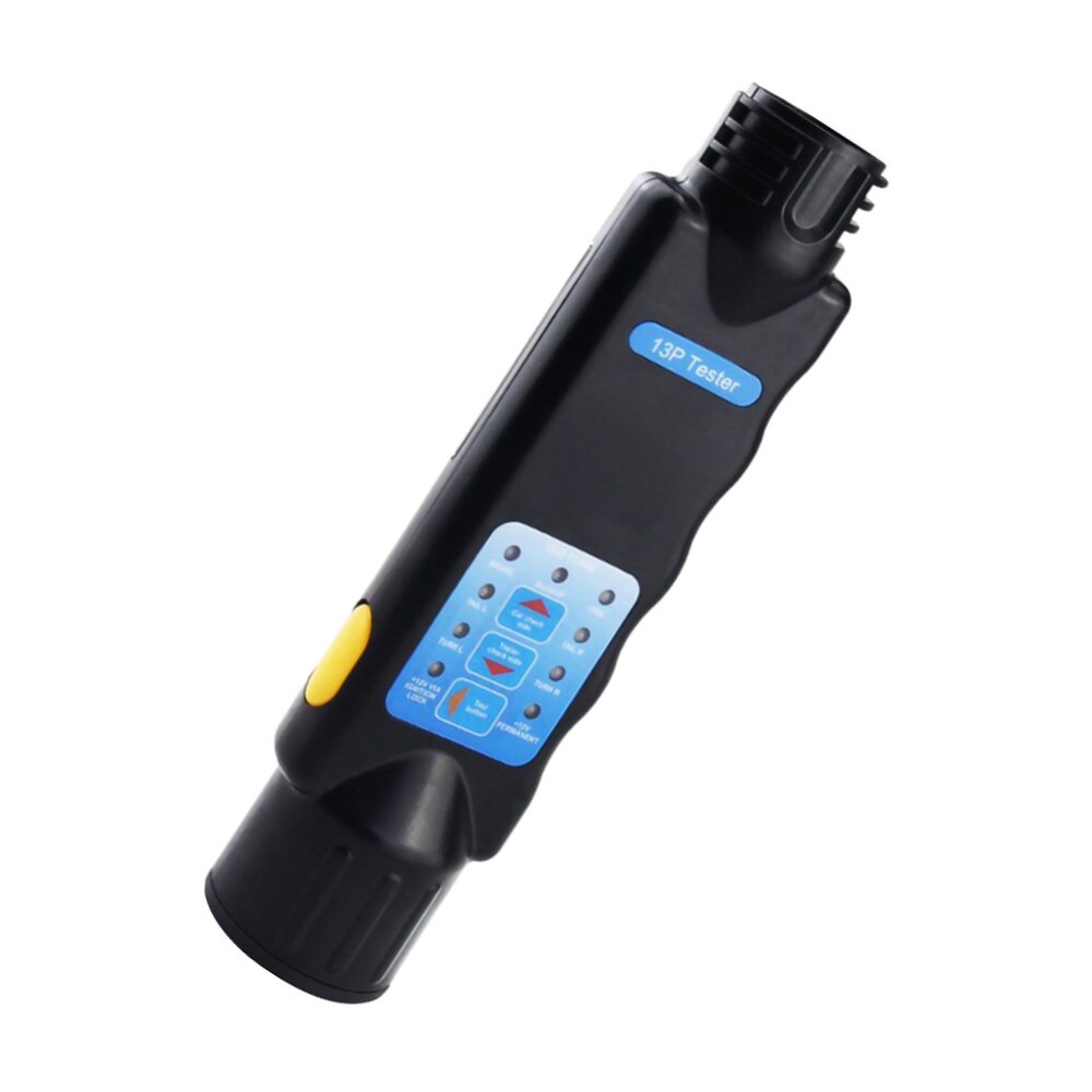 12v Diagnostic Tool 13 Pin Tow Bar Light Wiring Circuit Tester Plug Socket With ROHS Approved for Car Trailer Caravan Towing