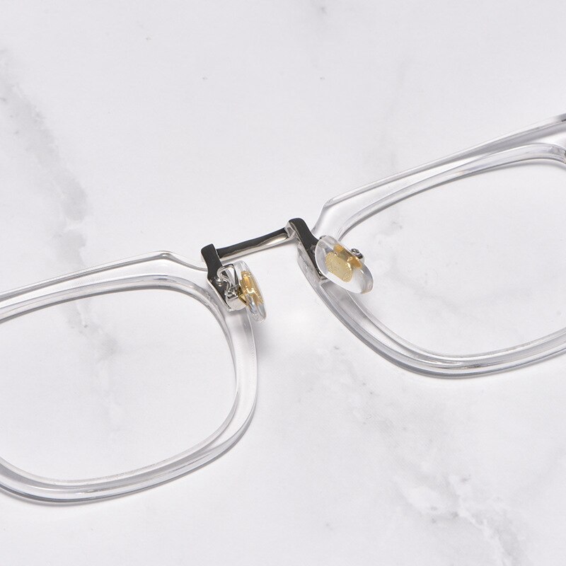 Acetate Glasses Frame Men Women Transparent Clear Glasses Optical Myopia Prescription Eyeglasses Eyewear Spectacle Frames Oculos