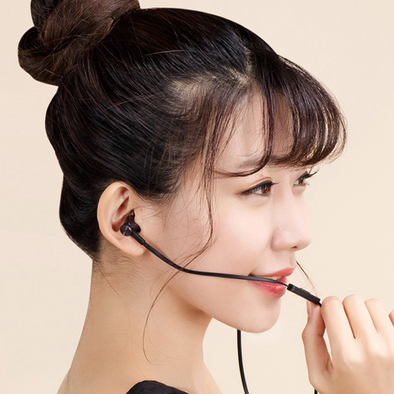 Original xiaomi headset mi piston 3 in- ear fresh 3.5mm -tråds hörlurar med musik, stereomikrofon för huawei xiaomi smartphone
