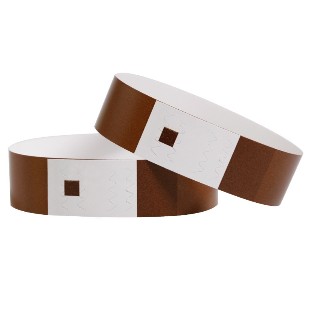 100 Stück Papier Tyvek Armbänder wasserdichte Party synthetisches Papier Handgelenk Spielplatz Mehrzweck Armbänder Ich würde Armbänder: verrotten