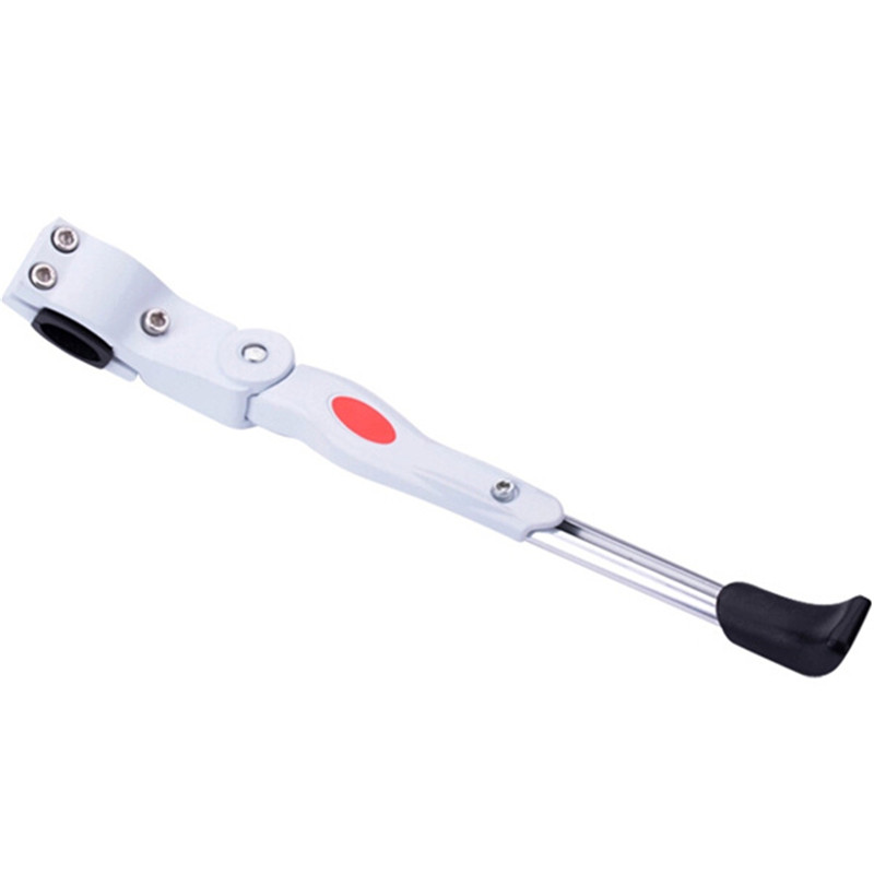 Support De Pied (béquille) Latérale Pour Trottinette électrique - Compatible 20,3 Cm Et 25,4 Cm - Métal Noir - Longueur 129 Cm