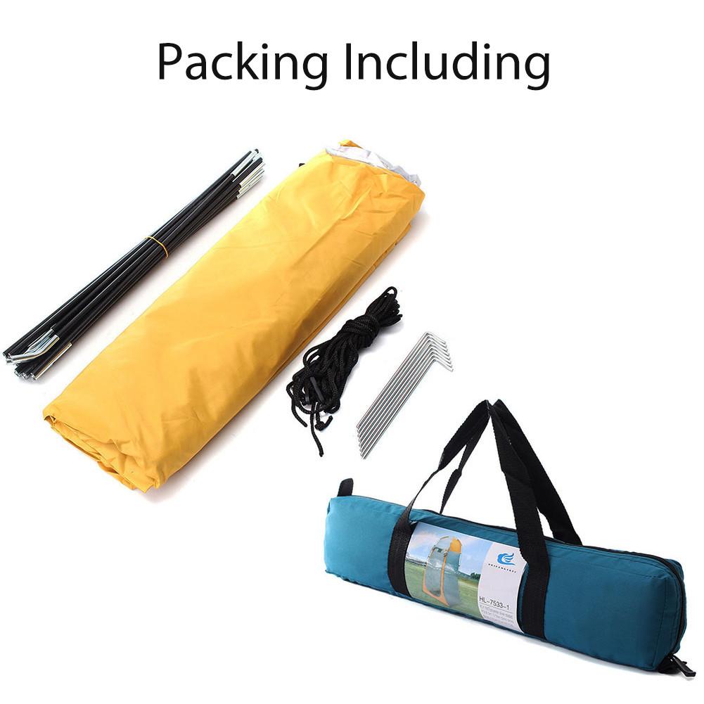 Outdoor Portable Shower Toilet Camping Tent For Shower 6FT Privacy Changing Room For Camping Toilet Shower Beach Anti UV