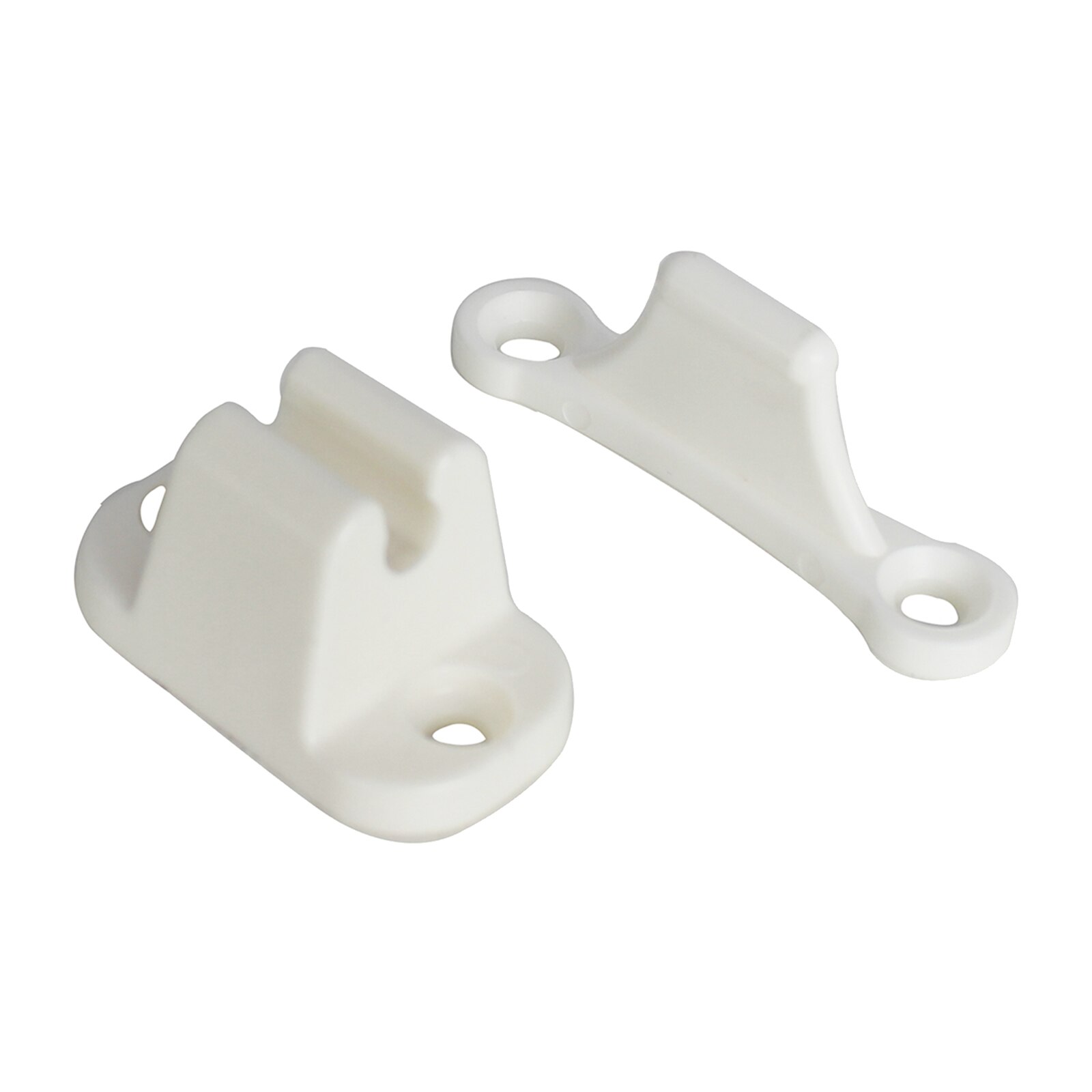 RV Door Retainer Kit T Shape Door Retaining Catch Holder Trailer Camper RV ​Accessories Cabin Door Suction Position Door Buckle: White
