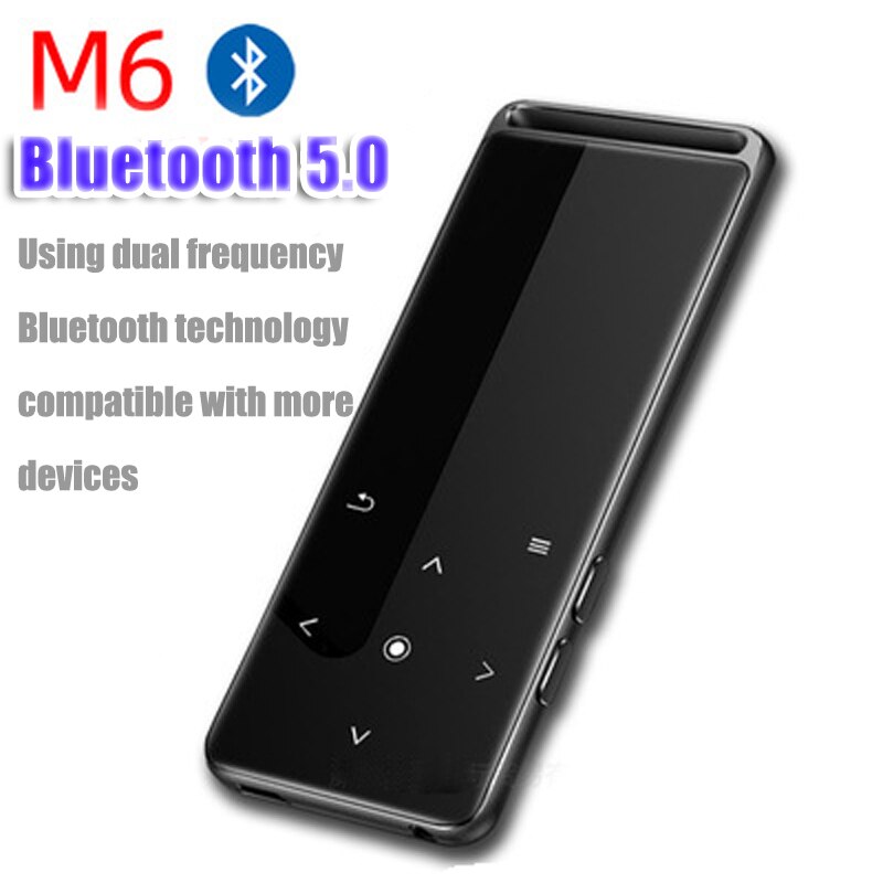 Reproductor MP3 con Bluetooth, 16GB, HiFi, Audio portátil, Radio FM