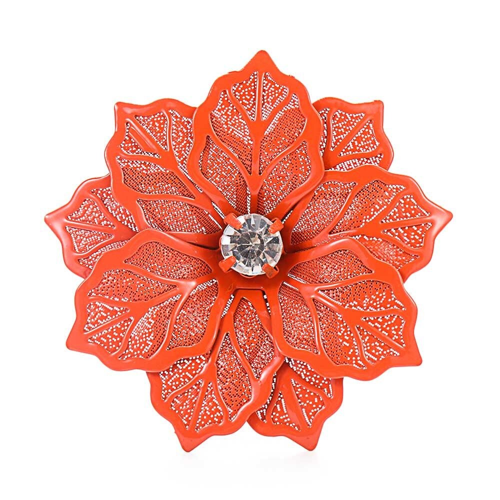 Restaurant Kitchen Gadgets Party Supplies Christmas Ornament Napkin Buckle Napkin Rings Table Decoration Towel Holder: orange-1PC
