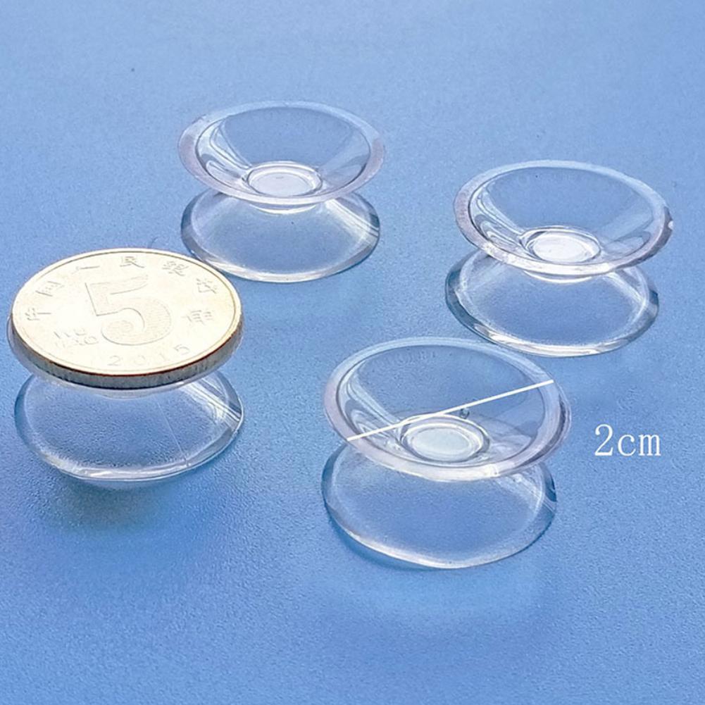 10 Stck Doppelseitige Saugnapf-Sauger Pads Für Glas, kunststoff Saugnapf Pvc Kunststoff Kleine Saugnapf Ohne Sporn M1d4