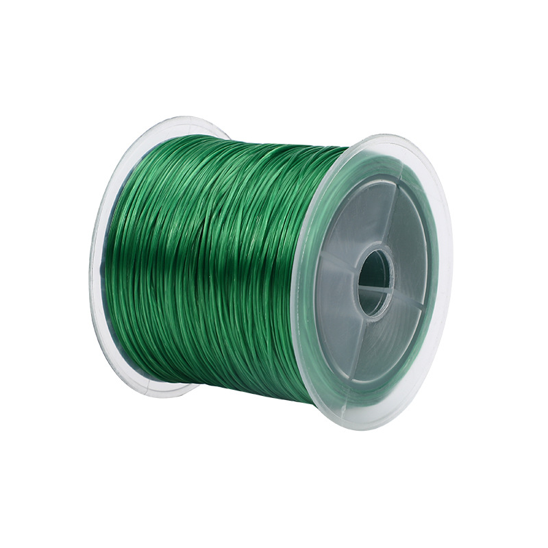 Hilo elástico para pulsera, hilo para hacer pulseras, gomas para hacer pulseras, cuerda elástica fuerte para hacer joyas: Verde