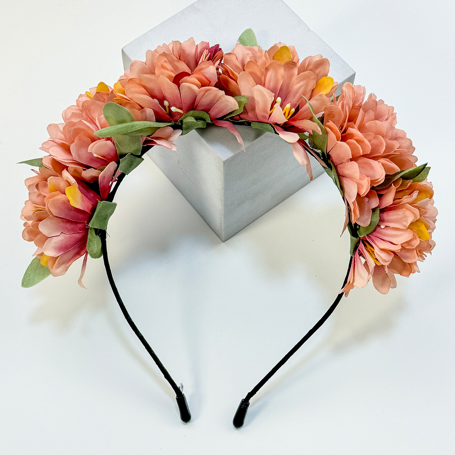 Diademas de flores para mujer y niña, tocado de boda, accesorios para el cabello para dama de honor nupcial, diademas florales para , 1 unidad: Plata