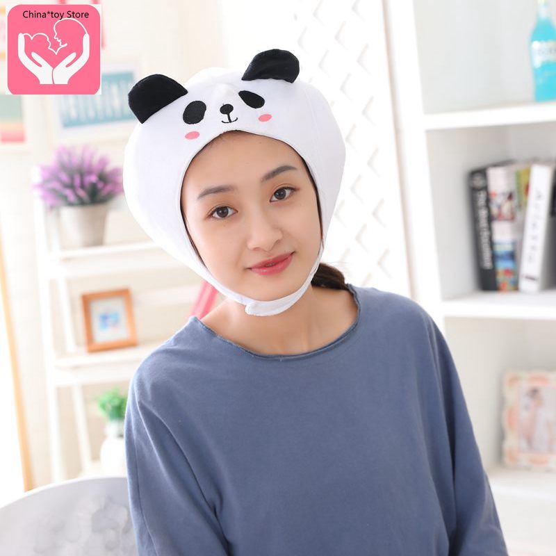 Gorro de oso corto Cub Pig Panda, , muñeca algodón PP