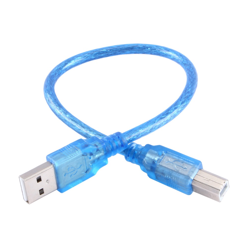 Extension Printer Kabel 30CM USB 2.0 A male naar B male Computer Wire Cable Cord Converter Connector Lijn voor computer PC Laptop