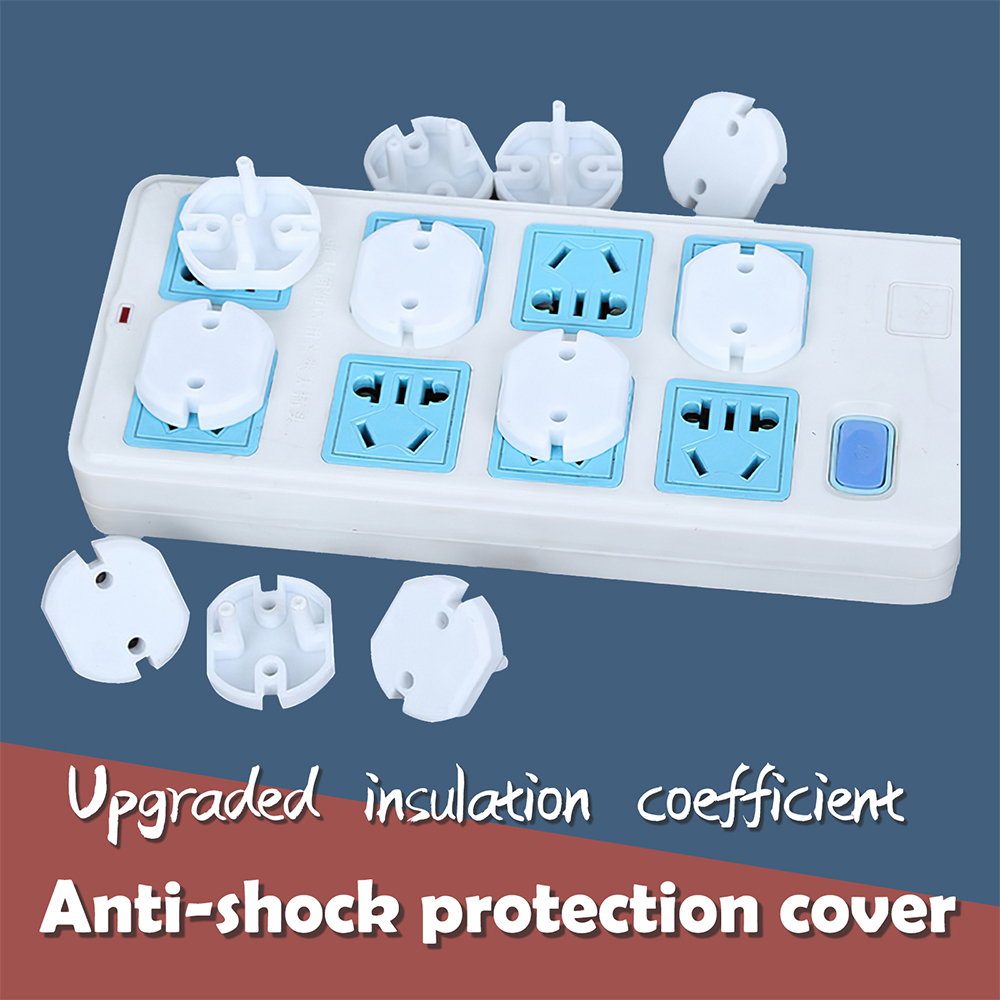 European Standard Child Safety Protection Socket Plug Baby Electric Shock Protection European Style Power Supply Cover